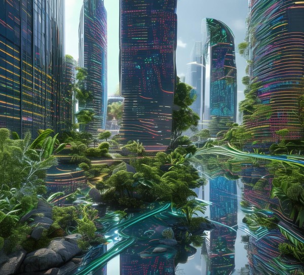 科技美学,数据与自然的视觉盛宴 科技美学,数据与自然的视觉盛宴